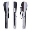 Konday Golf Club Travel Case Gun Bag Foldable with Hard Base,Driving Range Mini Course Practice Lightweight Golf Sundy Carry Bag for 7 Clubs,Gray view 2