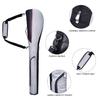 Konday Golf Club Travel Case Gun Bag Foldable with Hard Base,Driving Range Mini Course Practice Lightweight Golf Sundy Carry Bag for 7 Clubs,Gray view 3