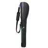 Konday Golf Club Travel Case Gun Bag Foldable with Hard Base,Driving Range Mini Course Practice Lightweight Golf Sundy Carry Bag for 7-9 Clubs,Black view 1