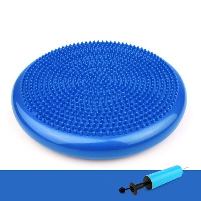 SH-PH Balance Cushion, Inflatable Anti-Slip Stability Board for Physio, Posture & Fitness, Extra Thick Wobble Cushion (Diameter: 34 Cm / 13.4 Inches) Balance Board Fidget Cushion for Adults Kids