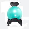 SH-PH Yoga Ball Chair Office Fitness Ball Chair with Backrest - Includes Exercise (Color : F) view 1