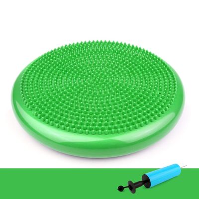 SH-PH Balance Cushion, Inflatable Anti-Slip Stability Board for Physio, Posture & Fitness, Extra Thick Wobble Cushion (Diameter: 34 Cm / 13.4 Inches) Balance Board Fidget Cushion for Adults Kids
