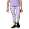 Under Armour Girls HeatGear Armour Printed Ankle CropDISC , Planet Purple (577)/Halo Gray , X-Large view 2