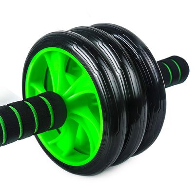 Ab Roller Wheel - Ab Exercise Equipment Used as at Home Workout Equipment for Both Men & Women - Ab Machine for Ab Workout - Perfect Fitness Ab Wheel Exercise Equipment (Three Wheels)