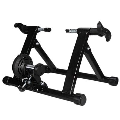 FHUILI Bicycle Turbo Trainer - Indoor Bike Trainer Stand - Stationary Exercise Trainer Stand - Fit 20-22" Mountain & Road Bicycle Support,A