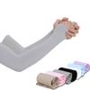7 Pairs Summer Sports Sun UV Protection Ice Silk Sleeves for Outdoor Running Arm Sleeves Cover view 1