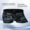 youlehe Men's Underwear Soft Rayon Boxer Briefs Stretch Trunks Pack (as1, alpha, xx_l, regular, regular, 8 Pack 016) view 4