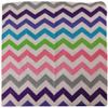 12 Pack Grey Purple Blue Green Pink White Chevron 22"x22" 100% Cotton bandana Scarf Head Wrap Neck Headband bandana view 1
