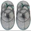 2-Pack of KUFA Sports Vinyl Coated Tower Style Prawn Trap (30"x20"x12"H, Mesh:1-3/4") CT79x2 view 1
