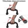 Readaeer Push Up Bars Gym Exercise Equipment Fitness 1 Pair Pushup Handles with Cushioned Foam Grip and Non-Slip Sturdy Structure Push Up Bar for Men & Women (Blue) view 4