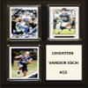 C&I Collectables NFL Dallas Cowboys Plaque, Brown, 8"x10" view 1