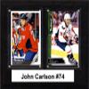 C & I Collectibles NHL 6"x8" John Carlson Washington Capitals Two Card Plaque view 1