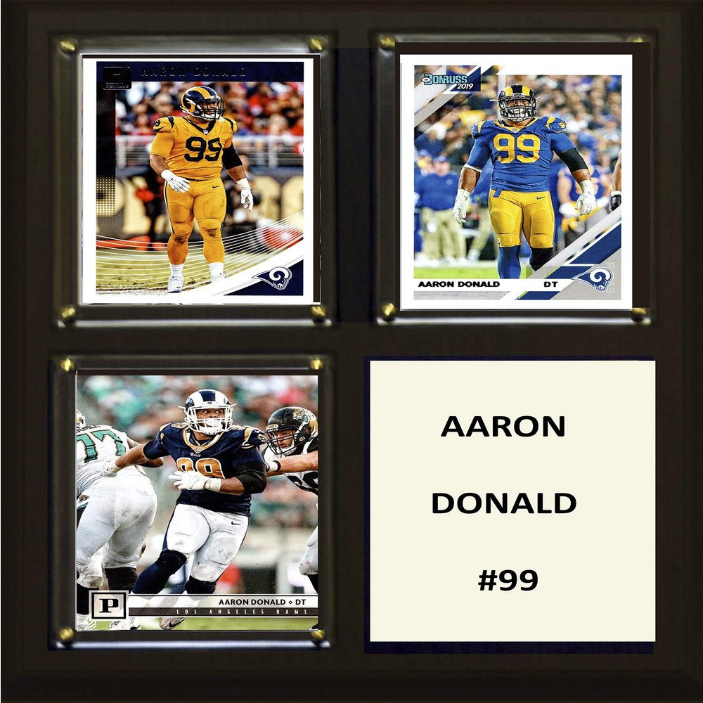 C&I Collectables NFL Los Angeles Rams Plaque, Brown, 8"x10"