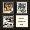 C&I Collectables NFL Los Angeles Rams Plaque, Brown, 8"x10" view 1
