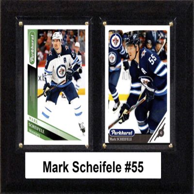 C & I Collectibles NHL 6"x8" Mark Scheifele Winnipeg Jets Two Card Plaque