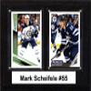 C & I Collectibles NHL 6"x8" Mark Scheifele Winnipeg Jets Two Card Plaque view 1