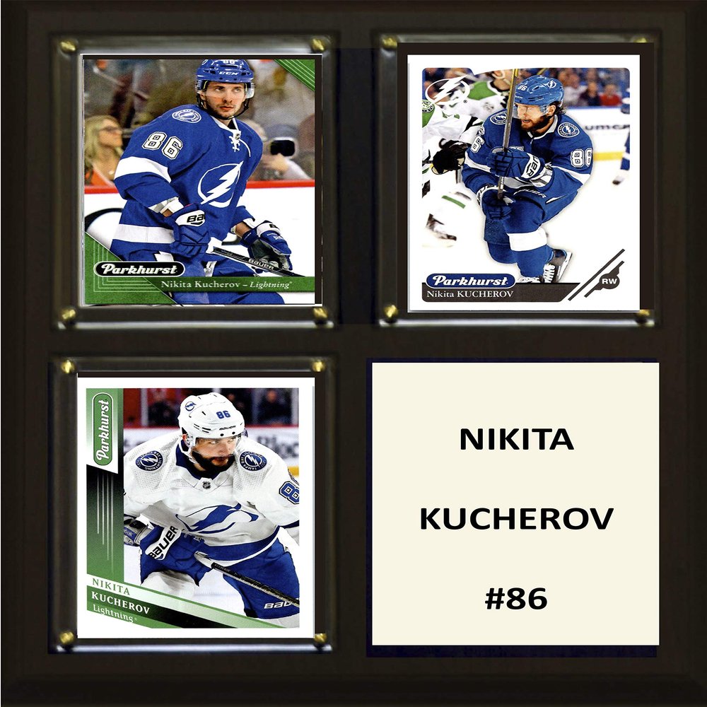 C&I Collectables NHL Tampa Bay Lightning Plaque, Brown, 8"x10"