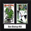 C & I Collectibles NHL 6"x8" Ben Bishop Dallas Stars Two Card Plaque view 1