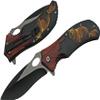 Rite Edge 4.75" TWO TONED GRIZZLY BEAR LINER LOCK view 1