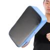 PU Leather Kickboxing Strike Pad, Blue Training Block Target with Ventilation Holes, Ergonomic Grip for Boxing, Martial Arts, Taekwondo view 4