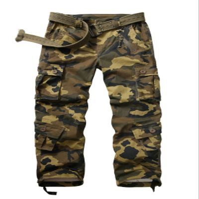Women's Cotton Casual Military Army Cargo Combat Work Pants with 8 Pocket Camo N US 12