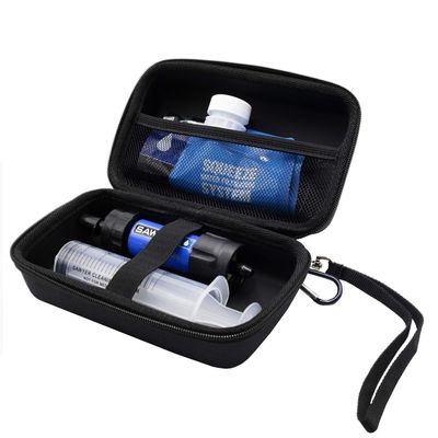 ProCase (Case ONLY Carrying Case for Sawyer Mini Water Filter, Shockproof Hard Travel Storage Case Protective Cover, for Sawyer Mini Water Filtration System -Black, Black, Modern