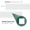 Badminton Volleyball Tennis Net for Indoor and Outdoor, 6.5M / 21.3 FT Portable Adjustable Foldable Training Badminton Mesh Net with Nylon Rope Hang for Outdoor/Indoor Court, Backyard, Beach, Park view 3