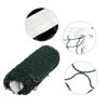 Badminton Volleyball Tennis Net for Indoor and Outdoor, 6.5M / 21.3 FT Portable Adjustable Foldable Training Badminton Mesh Net with Nylon Rope Hang for Outdoor/Indoor Court, Backyard, Beach, Park view 4