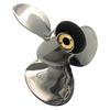 ARKDOZA 3 Balde Stainless Steel Propeller for Mercury Outboards 30-70HP RH Rubber Hub 13 Spline Tooth (10 7/8 (Dia) x 11 (Pitch)) view 1