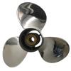 ARKDOZA 3 Balde Stainless Steel Propeller for Mercury Outboards 30-70HP RH Rubber Hub 13 Spline Tooth (10 3/8 (Dia) x 14 (Pitch)) view 2