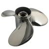 ARKDOZA 3 Balde Stainless Steel Propeller for Mercury Outboards 30-70HP RH Rubber Hub 13 Spline Tooth (10 3/8 (Dia) x 14 (Pitch)) view 3