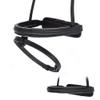 Flexible Fit Equestrian Black Snaffle Bridle 'Aurora' Cob view 3
