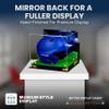 Acrylic Display Case for Baseball Batting Helmet Premium Baseball Display Case with Turf Base and Polished Edges Durable Display Cases for Collectibles .Dim:12.25" L x 10" W x 10.5" H (V22) view 2