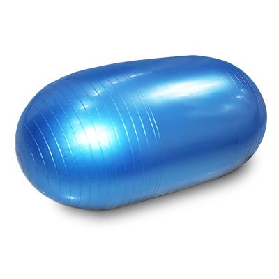 SH-PH Thicken Explosion-Proof Capsule Peanut Fitness Ball - Yoga Ball for Children's Sense Training & Rehabilitation (90x45cm, Blue)