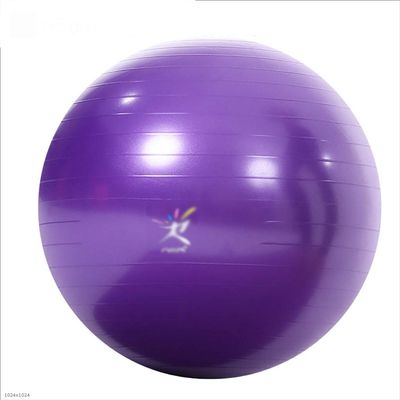 SH-PH Fitness Yoga Ball Women Thicken Explosion Pregnant Women Sports Slimming Children Balance Yoga Big Ball 65cm (Color : Purple)