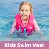 Gogokids Toddler Swim Vest, Premium Kids Swimming Jacket for 30-40-50-60-70 Lbs Girls and Boys, Floaties Vest Swimming Aid with Dual Adjustable Safety Strap for 2-9 Years in Pool/Puddle/Beach view 2