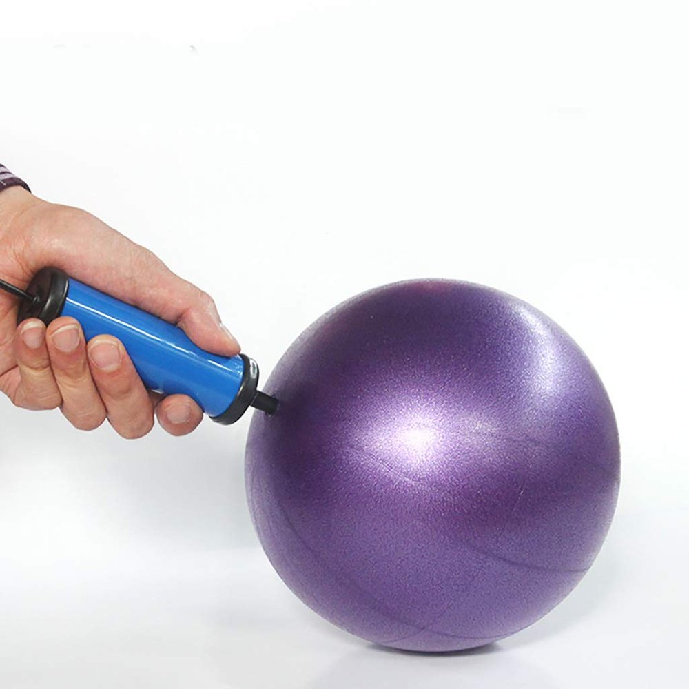 SH-PH Yoga Ball 25CM Small Ball Body Ball Gym Ball Children's Yoga Ball Plastic Hip Ball Hip Ball (Color : Purple)