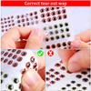 1242 Pieces 3D 4D Fishing Eyes Oval Realistic Lure Eyes for Making Fishing Bait Fly Tying Streamers Lures Crafts (6 Sizes: 3 mm/ 4 mm/ 5 mm/ 6 mm/ 8 mm/ 10 mm) view 4