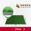 ZSH Indoor Golf mats, Home Exercise mats, Swing Trainers, Golf mats, Outdoor Putter Practice Blankets (Size : 1m*1m) view 2