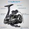 [2025 Silky] Cadence Ideal Spinning Reel, Super Smooth Fishing Reel with 10 + 1 BB for Freshwater, Durable and Powerful Reel with 30LBs Max Drag & 6.2:1, Great Value& Tuned Performance view 3