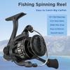 [2025 Silky] Cadence Ideal Spinning Reel, Super Smooth Fishing Reel with 10 + 1 BB for Freshwater, Durable and Powerful Reel with 30LBs Max Drag & 6.2:1, Great Value& Tuned Performance view 2