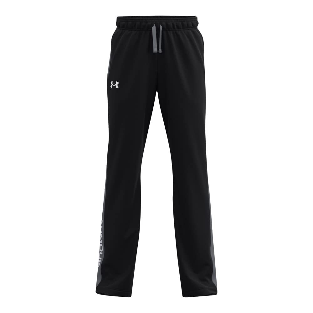 Under Armour Boys Brawler 2.0 Pants , Black (001)/White , X-Large