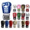 Ringside Apex Flash Boxing Training Sparring Gloves, BL/WH 18 oz,Blue/White view 1