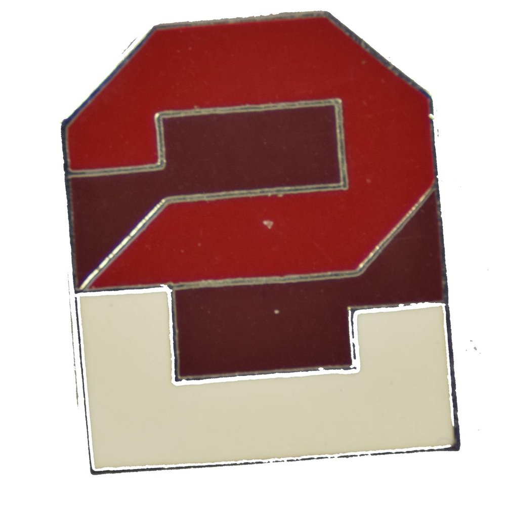 2ND Army Lapel PIN OR HAT PIN - Size Approx 1" - Veteran Owned Business