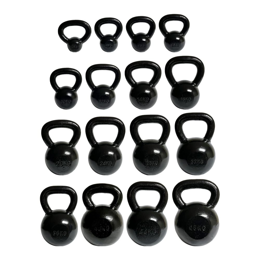 Fitness First Cast Iron Kettlebell, 10kg