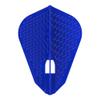 LSTYLE Dart Flights: L9d PRO Fantail - Dimple Texture - for Soft Tip and Steel Tip Darts - 2 Pack Blue view 2