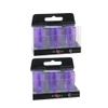 LSTYLE Dart Flights: L8 PRO Bullet - Two Pack - for Soft Tip and Steel Tip Darts - Purple view 1