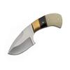 SZCO Full Tang Bowie Knife 7 Inch - Pocket Knifes with Stainless Steel Blade, Bone/Horn Handle & Leather Sheath - Camping Knife for Hiking, Camping - Skinning knife for Men view 2