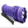 Cheetah Heavy Duty Stun Gun - High Powered Tactical Flash Light, Rechargeable Pocket Size Torch Best for Police and Emergency Situations (Purple) view 1