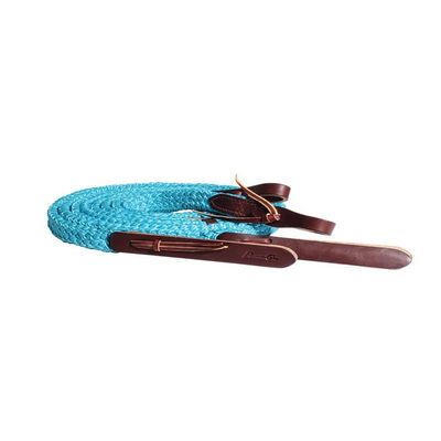 Pro Choice Quiet Control Split Reins Turquoise